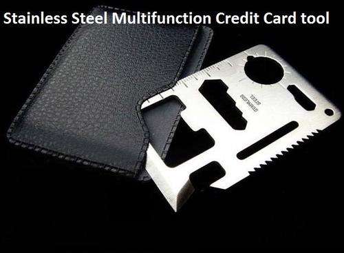Stainless Steel Multifunction Credit Card tool***HOT ITEM***